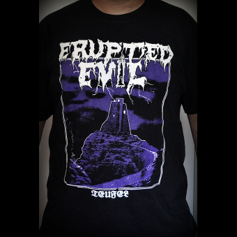 ERUPTED EVIL Teufel T-shirt (XL)